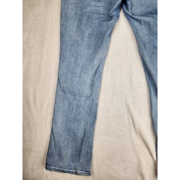 Silver Jeans Womens 32"x30.5" Elyse Slim Boot Cut Pants Stretch Blue Denim - Picture 12 of 16